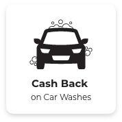Cash Back Car Wash Icon