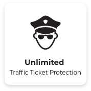 Traffic Ticket Protection Icon